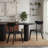 100% Solid Oak 17.7"H Side Chairs Set of 2-13914559-7235463