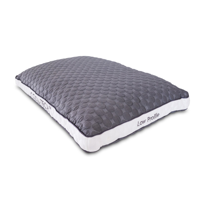 Healthy Sleep Cool-Tech White Pillows, Gray/White, King