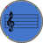 Bleu sélectionné
