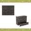 Armoire lit escamotable Murphy avec station de charge, lit plateforme pliable multifonctionnel avec 1 grand tiroir de rangement pour chambre d'amis, petite chambre-108490098-108490099