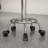 Wibaux Adjustable Height Lab Stool with Footring Wheels-1160060391