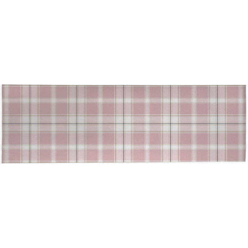 Billy Tartan Non-Slip Outdoor Rug, Runner 2'6'' x 8'