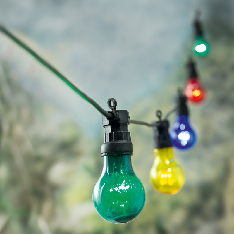 LED Indoor / Outdoor Light Bulbs, Red/Yellow/Blue