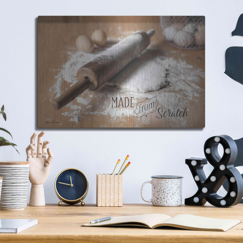 «Made From Scratch» par Lori Deiter, H 12 po x l 16 po