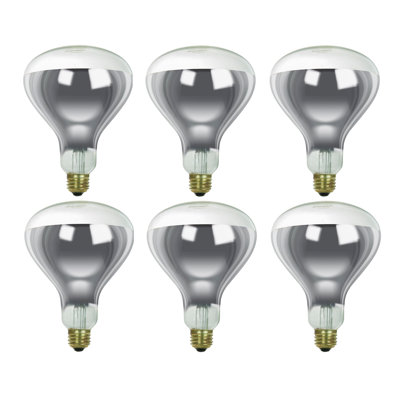 375 Watt,R40 Incandescent, Dimmable Light Bulb, Warm White (2600K) E26/Medium (Standard) Base