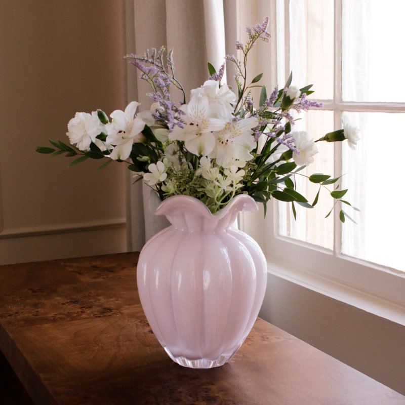 Glass Vento Large Vase, Cameilla