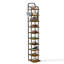 10 - Pair Solid Wood Shoe Rack