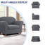 Housse de canapé en jacquard 2 pièces, housse extensible en polyester spandex pour le salon, protection facile à installer et lavable-1838177007-1838177011
