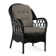 Chaise avec accoudoirs rembourrée Everglade
