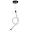 Luminaire suspendu DEL Phocas - finition noir mat