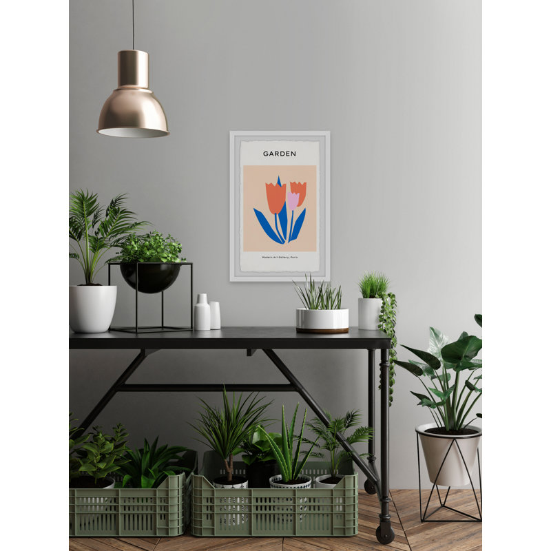 Modern Art Paris by Marmont Hill - Single Picture Frame Painting, 30cm H x 20cm W