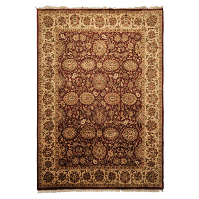 Tapis traditionnel moelleux en laine noué à la main 7 pi 11 po x 10 pi 10 po Nouvelle-Zélande