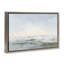 «Ocean Horizon», art abstrait sur toile encadrée flottante brune, par JANE SLIVKA-2054265247-2055038758