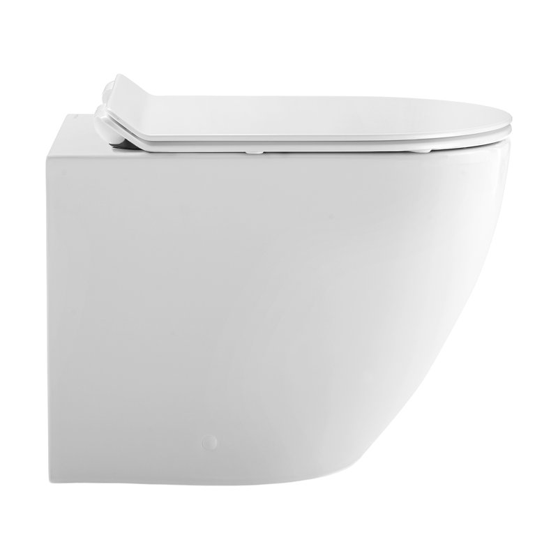 Cuvette de toilette allongée St. Tropez, Blanc lustré