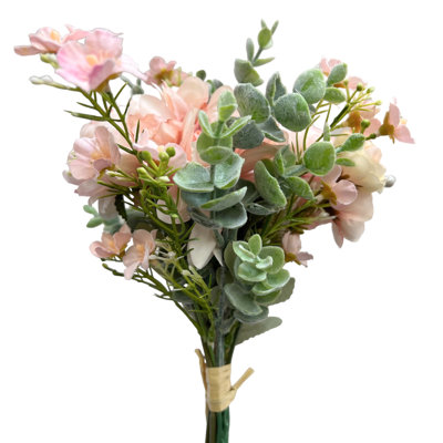 Arrangement floral faux dahlia