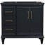 Base de meuble-lavabo simple 36 po seulement-48406870