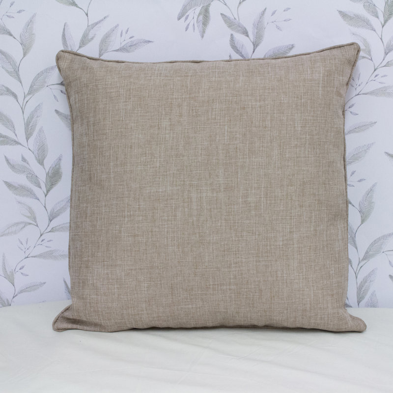 Square Throw Pillow Cover, Natural