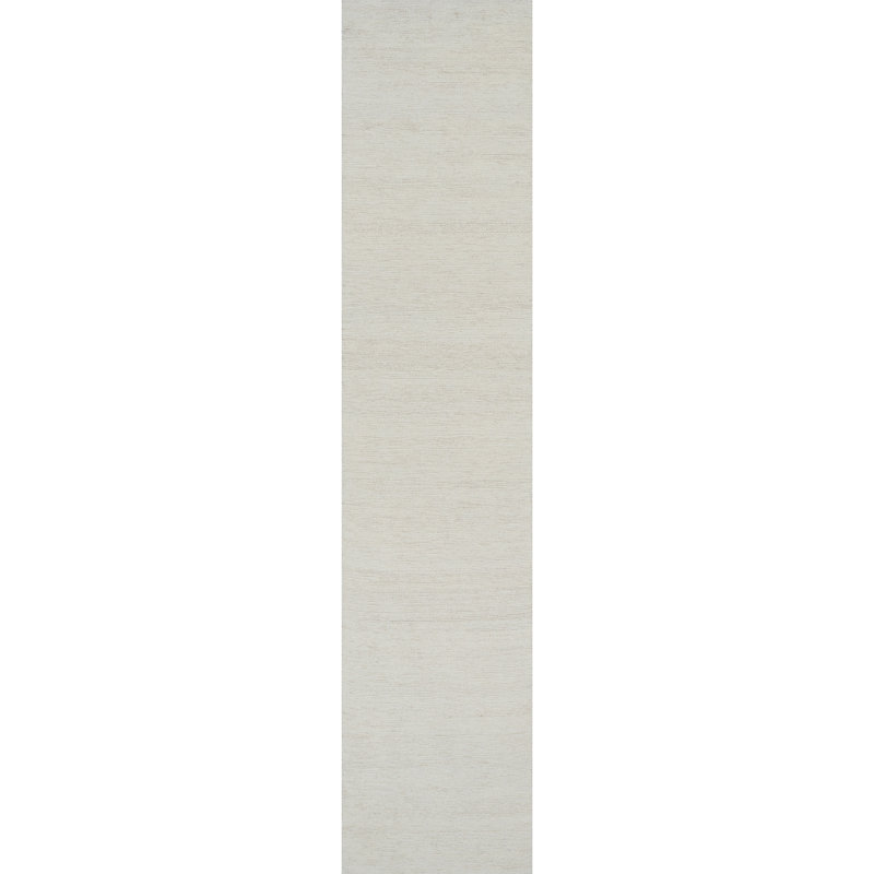 Handmade Wool Area Rug, Runner 3'3" x 15'9"