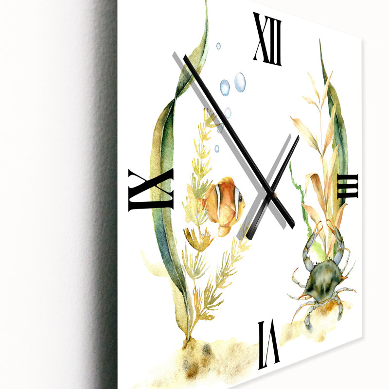 Metal Wall Clock, Medium