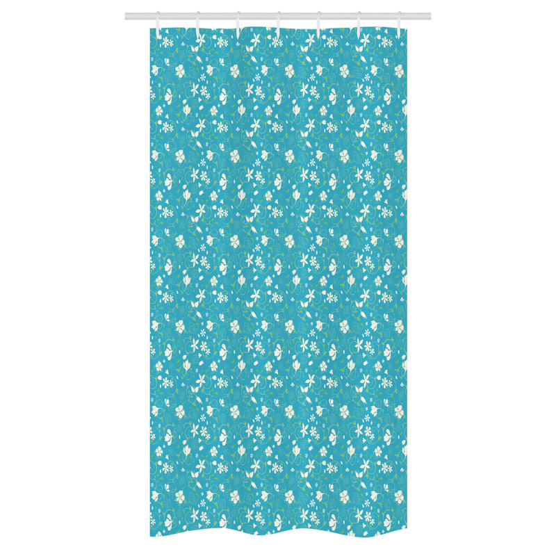 Abstract Shower Curtain with Hooks Included