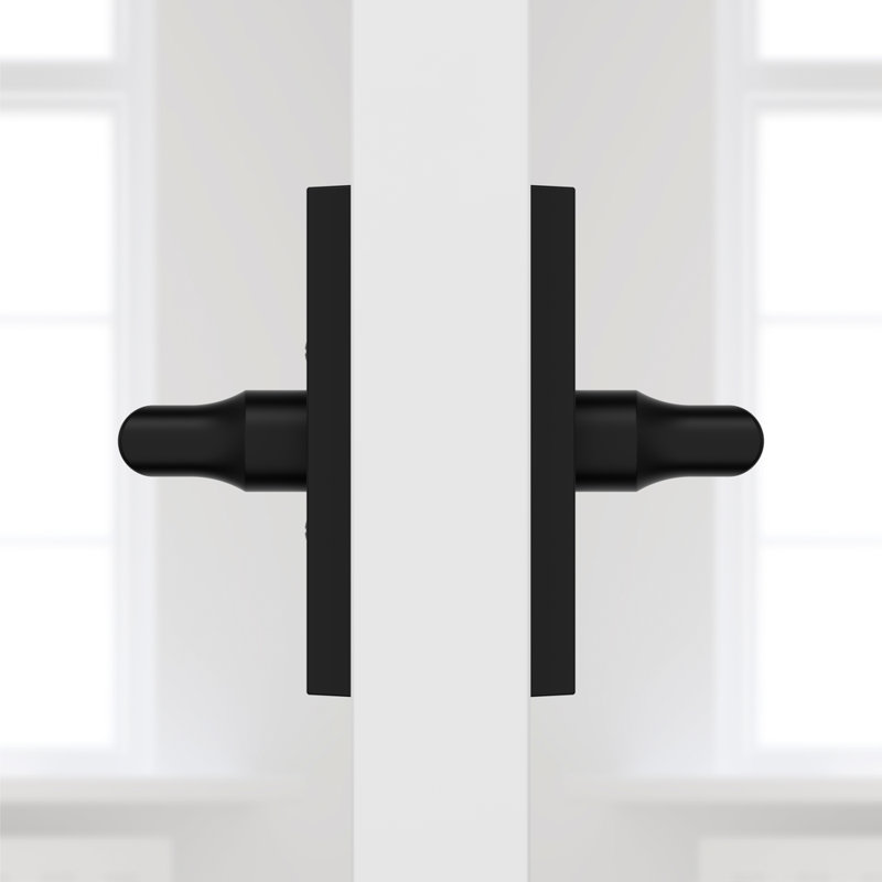 Satin Black Dummy Door Lever