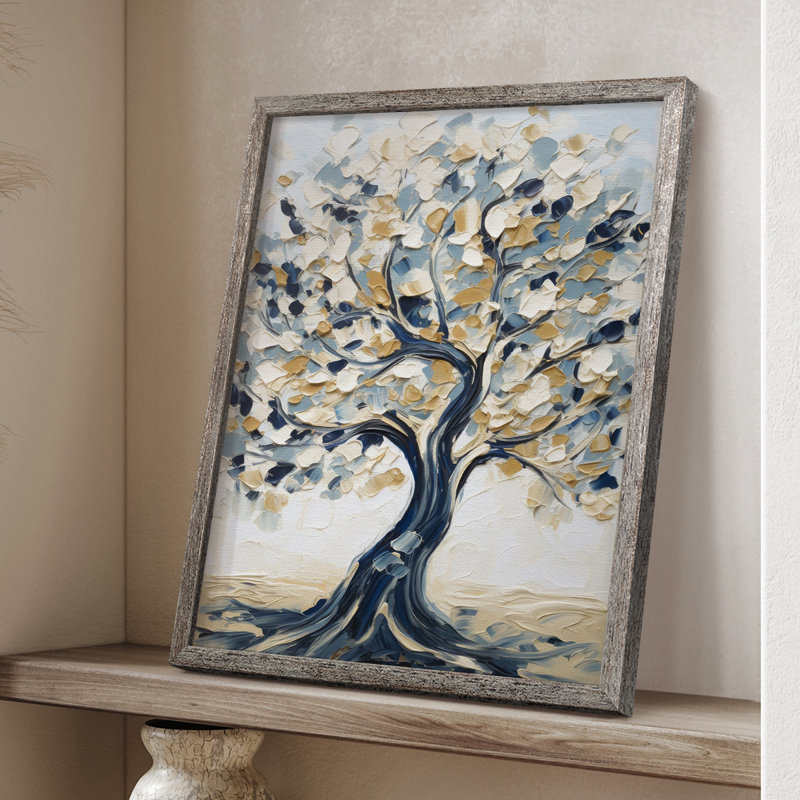 LANDSCAPES Series CLXXXVII Framed Print - Solid Wood, H 21 po x l 17 po