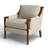 Mikel Upholstered Armchair-78007680