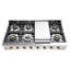 ILVE Nostalgie II 48 inch Built-In Gas Rangetop with Griddle, in Stainless Steel-2079036987