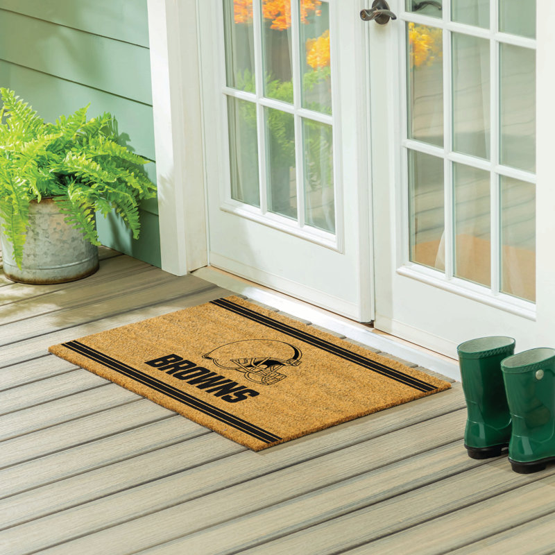 Grand tapis couleur coco Cleveland Browns, 36 po x 24 po