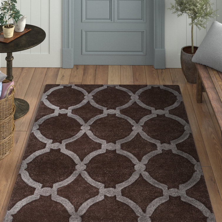 Aaditiya Wool Geometric Indoor Rug