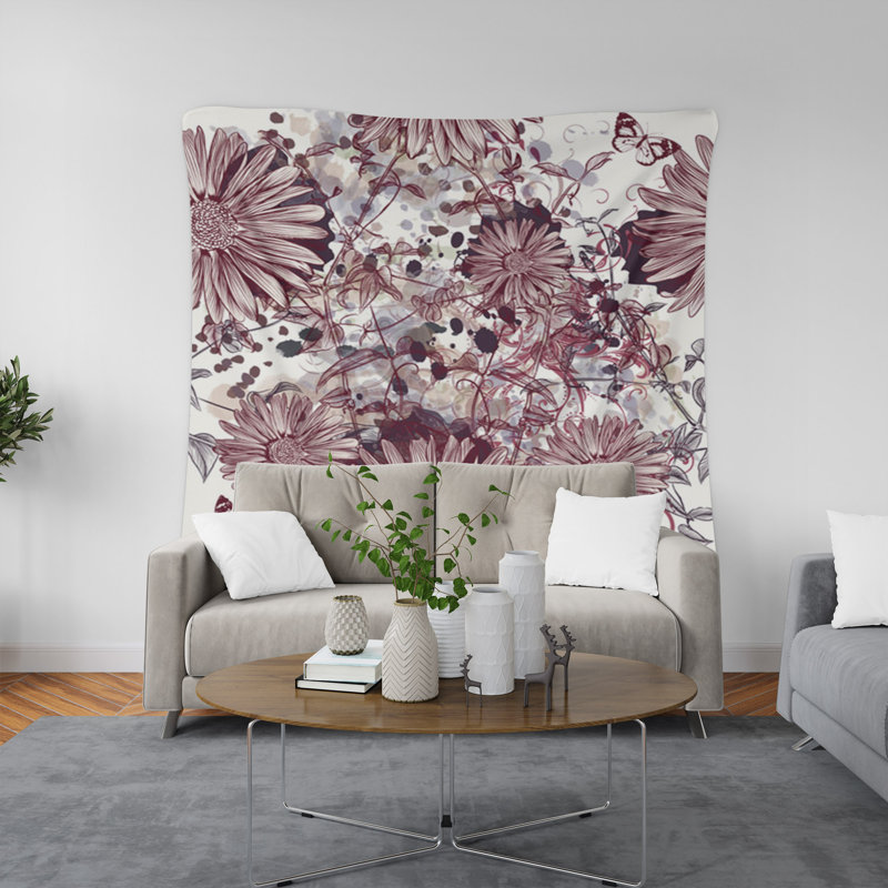 Tapisserie murale, H 88 po x l 104 po