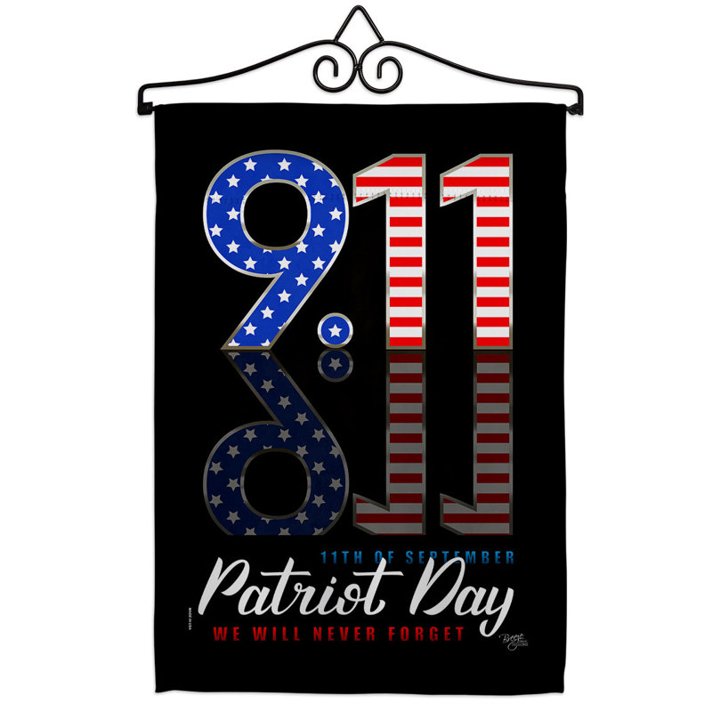 Double Sided 222'' H x 156'' W Polyester Flag Set