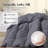 All Season Goose Feather Fiber Comforter Lightweight Duvet Insert, Full/Queen-129046632-129046634