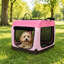 Cage de transport souple, pliable et ventilé OpenView Premium pour animaux de compagnie-1568360059-1568360062