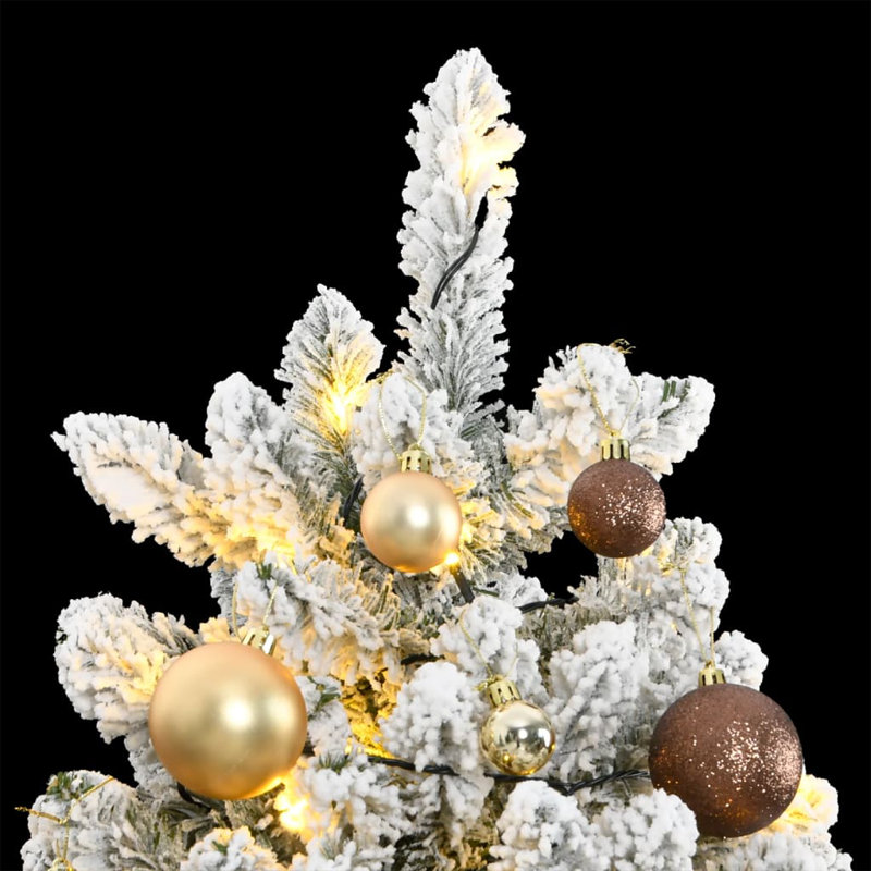 Lighted Artificial Christmas Tree, 5.9' H