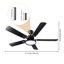 Ensemble d'éclairage universel pour ventilateur de plafond à DEL-350266710