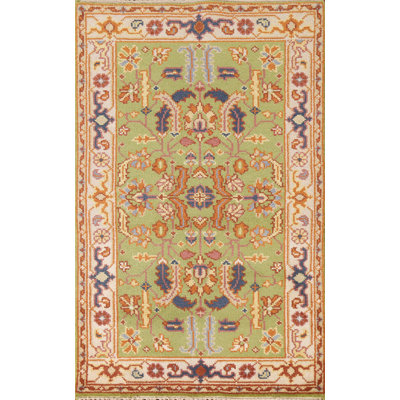 Tapis traditionnel indien clair 3x5