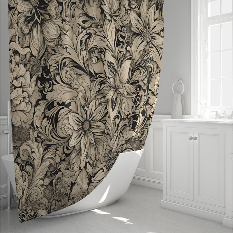 Rideau de douche Roemello, H 72 po x l 70 po