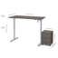 Bureau debout à hauteur ajustable 2 pièces Brisa-89998124-31187385-90001796