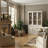 79.9" H 3-Drawer China Cabinet With Glass Doors