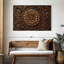Sculpture florale ronde Senne-108952562