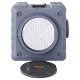 Air Scrubber with 3-Stage Filtration, Stackable Negative Air Machine 550 CFM, Air Cleaner with MERV10, Carbon, H13 HEPA, for Home, Industrial and Commercial Use
