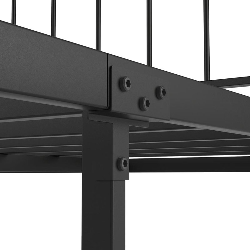 Full Platform Bed Frame (Black)