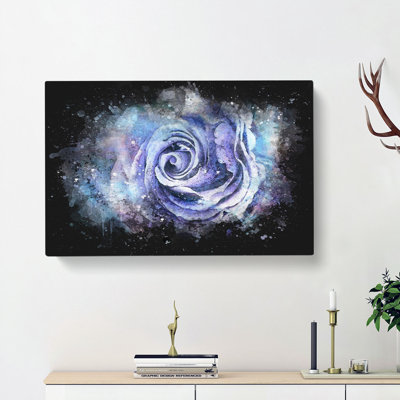 Lilac Rose - Wrapped Canvas