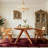 Nordic rectangular dining table-1527396225