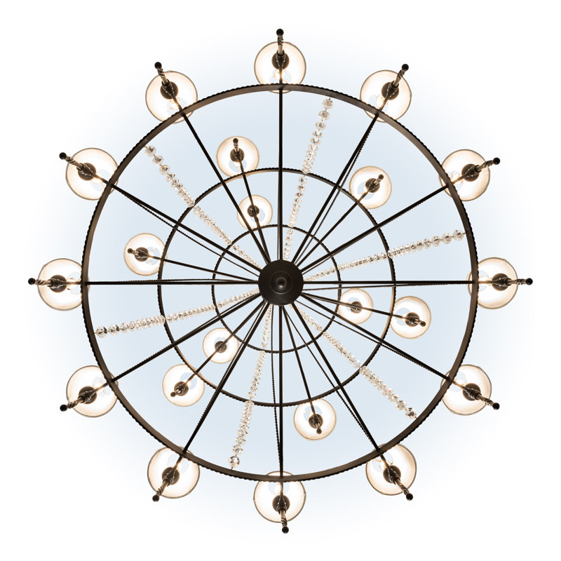Rustic Lodge 21 - Light Chandelier