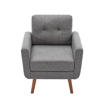 30'''' Wide Tufted Armchair Accent Chair
