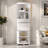 Modern simple multi-functional corner bookcase