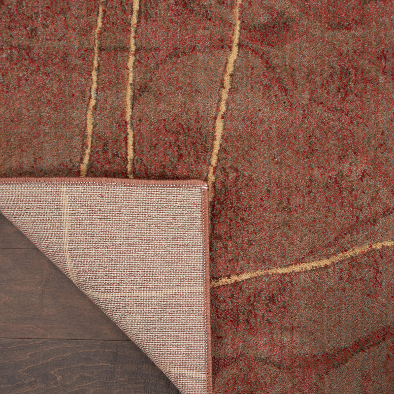 Floral Area Rug, Runner 69 x 244cm