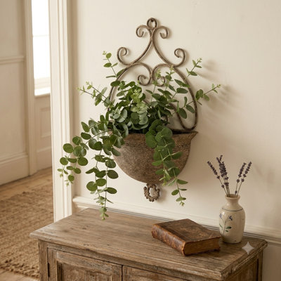 Farmhouse Metal Wall Planters